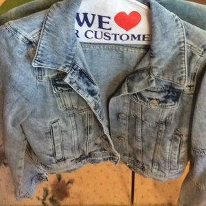 Free people jean jacket